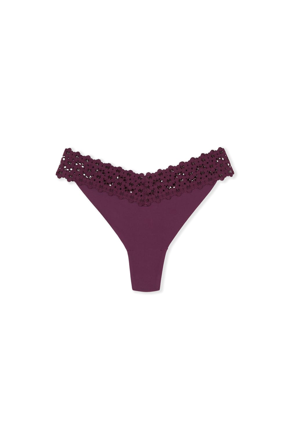 Microfibre and Lace Tanga;${refinementColor}