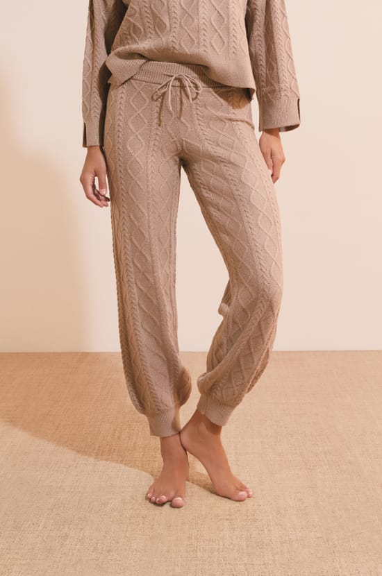 Pantalon en maille;${refinementColor}