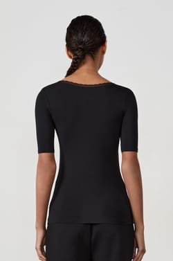  Thermal knit T-shirt;${refinementColor}