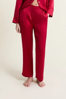 Silk Pyjama Trousers;${refinementColor}