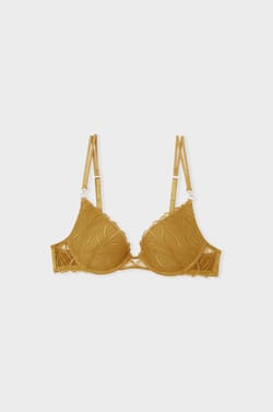 Bra N.2 - The Plunge Push-up in Floral Embroidery;${refinementColor}