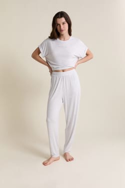 Pantalon de pyjama &eacute;lastiqu&eacute;;${refinementColor}