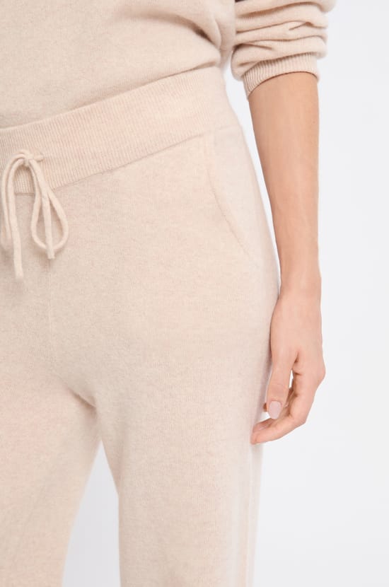 Pantalon de pyjama en cachemire;${refinementColor}