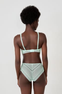 Sujetador  foulard de encaje;${refinementColor}