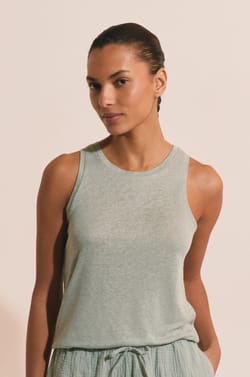 D&eacute;bardeur de pyjama en lin;${refinementColor}