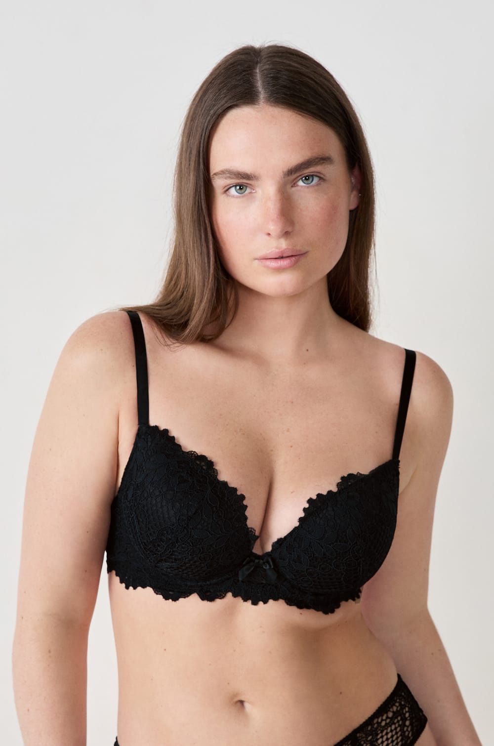 Bra No. 5 - The Plunge Push-Up Bra;${refinementColor}
