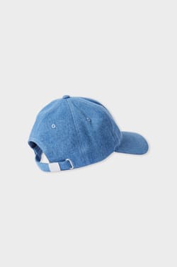 Casquette effet denim;${refinementColor}