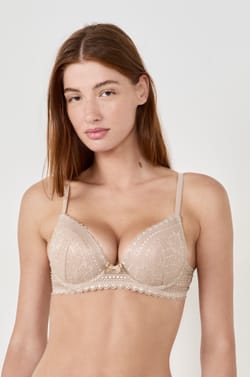 Sujetador N.2 -El push-up brillante con escote pronunciado;${refinementColor}