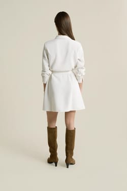 Robe ceintur&eacute;e;${refinementColor}