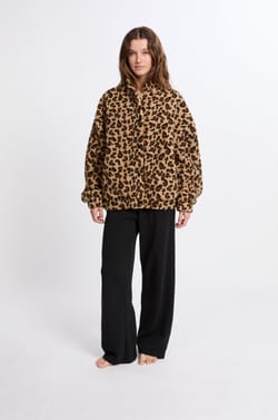 Veste à motifs effet polaire;${refinementColor}