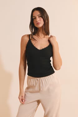 Caraco c&ocirc;tel&eacute; en coton;${refinementColor}