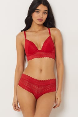 Panty de encaje;${refinementColor}