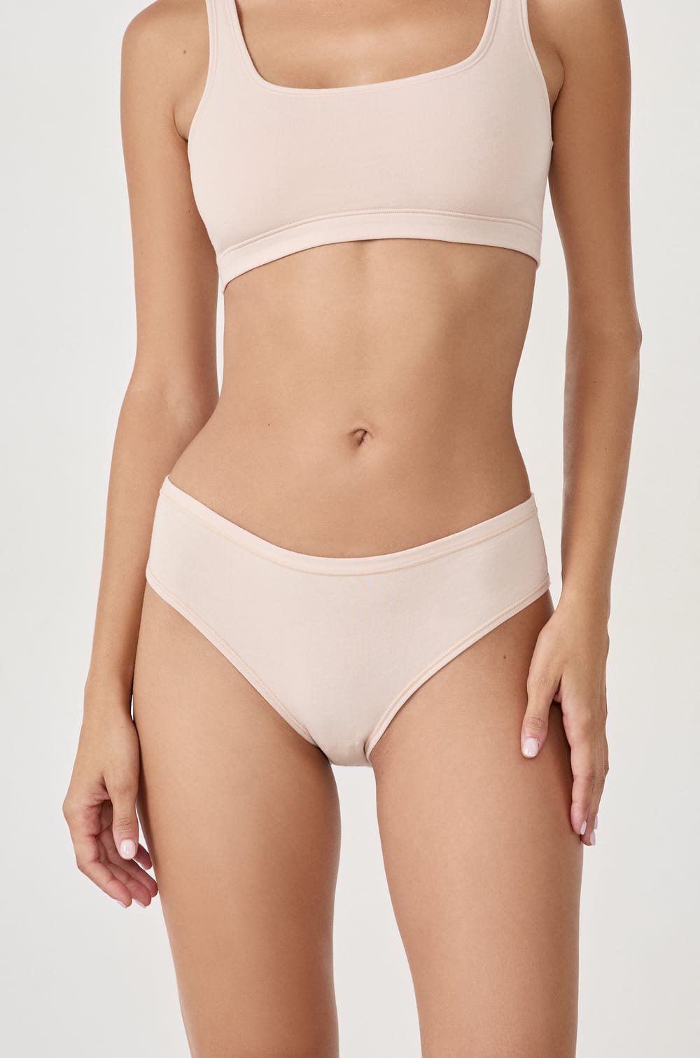 Organic cotton stretch hipster;${refinementColor}
