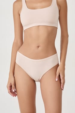 Organic cotton stretch hipster;${refinementColor}