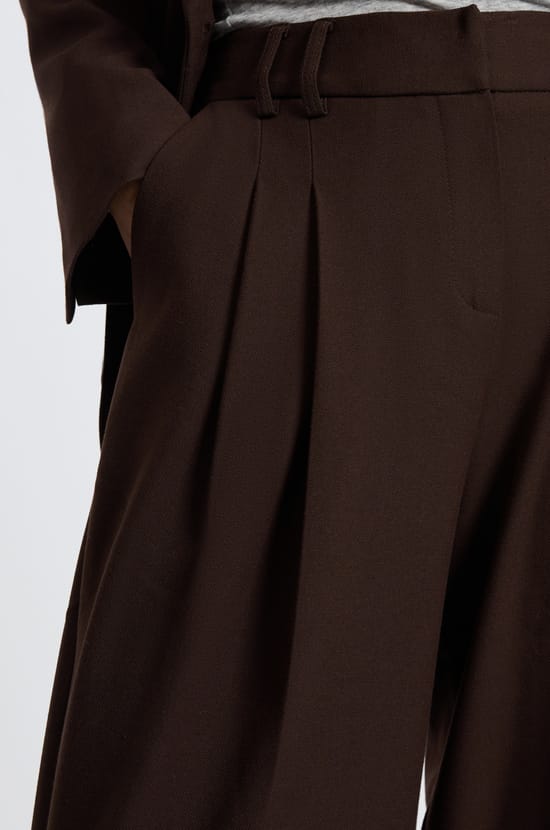 Wide Trousers in Twill;${refinementColor}