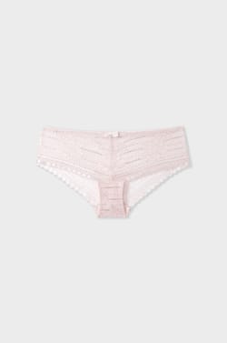 Iridescent Lace Boyshort;${refinementColor}