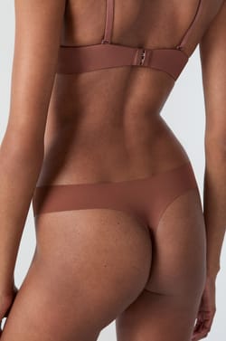 Tanga de hilo de microfibra;${refinementColor}