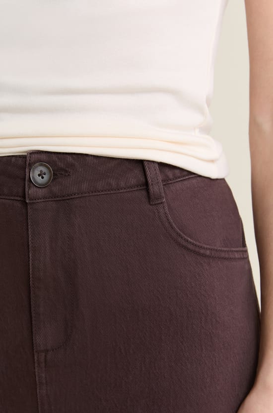 Long Denim Skirt;${refinementColor}