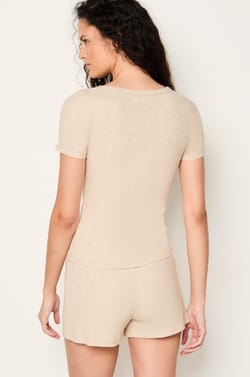 Short Sleeve Pyjama T-Shirt;${refinementColor}