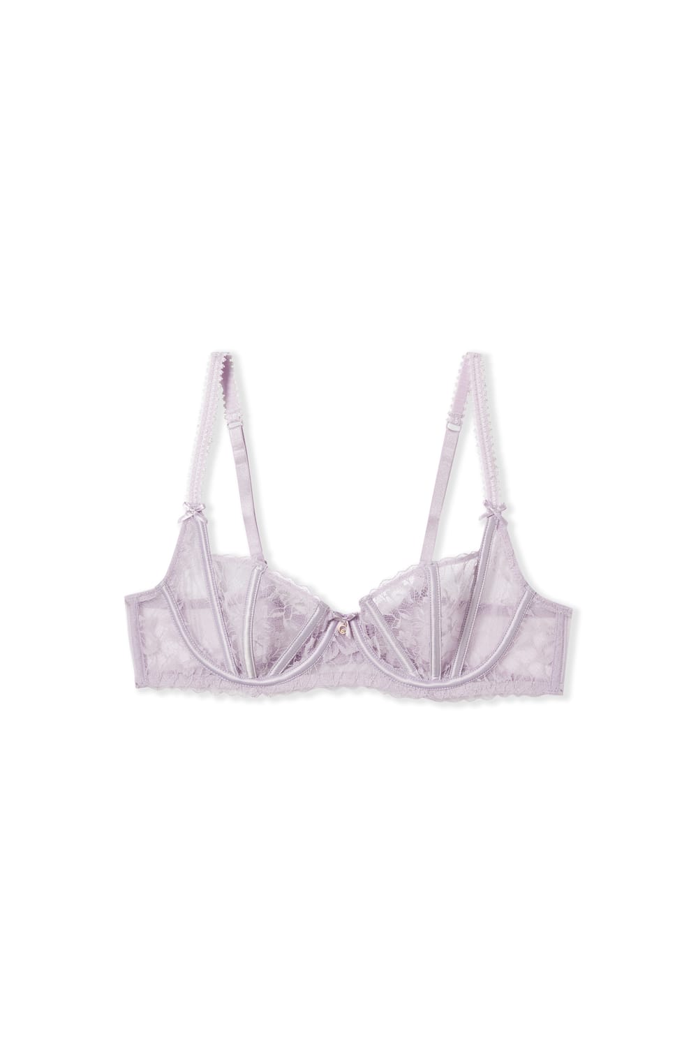 Soutien-gorge corbeille en tulle et satin;${refinementColor}