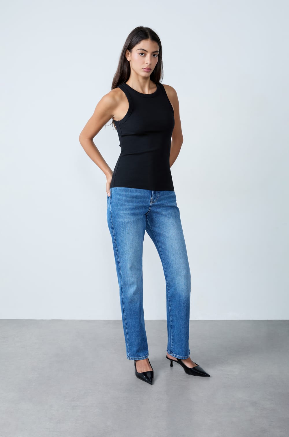 Geripptes Top;${refinementColor}