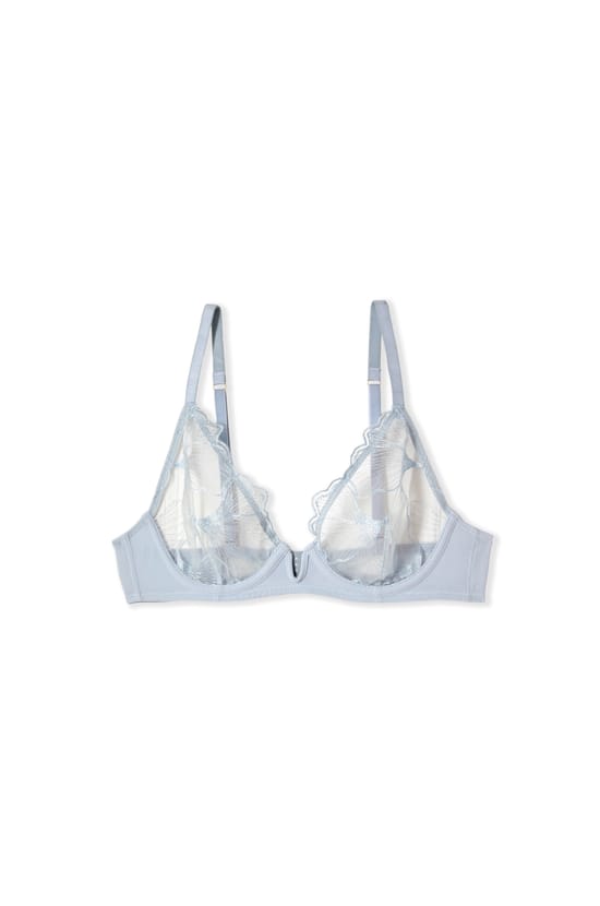 Embroidered Bra;${refinementColor}