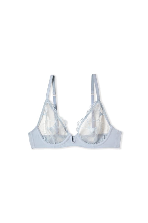 Embroidered Bra;${refinementColor}