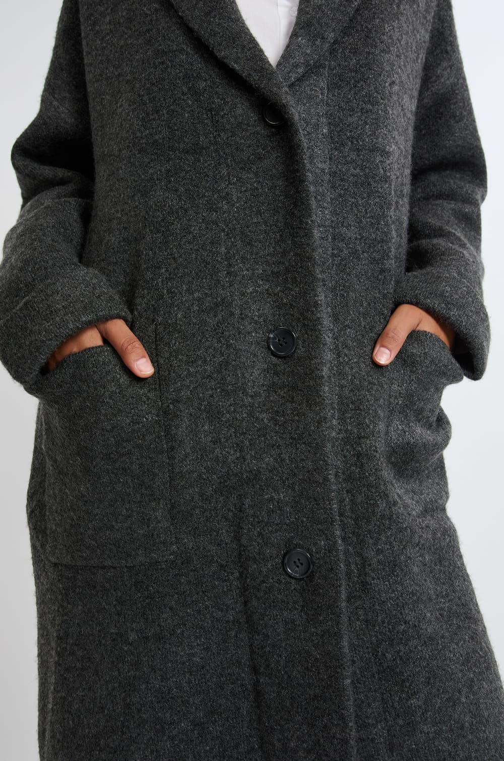Manteau long avec boutons;${refinementColor}