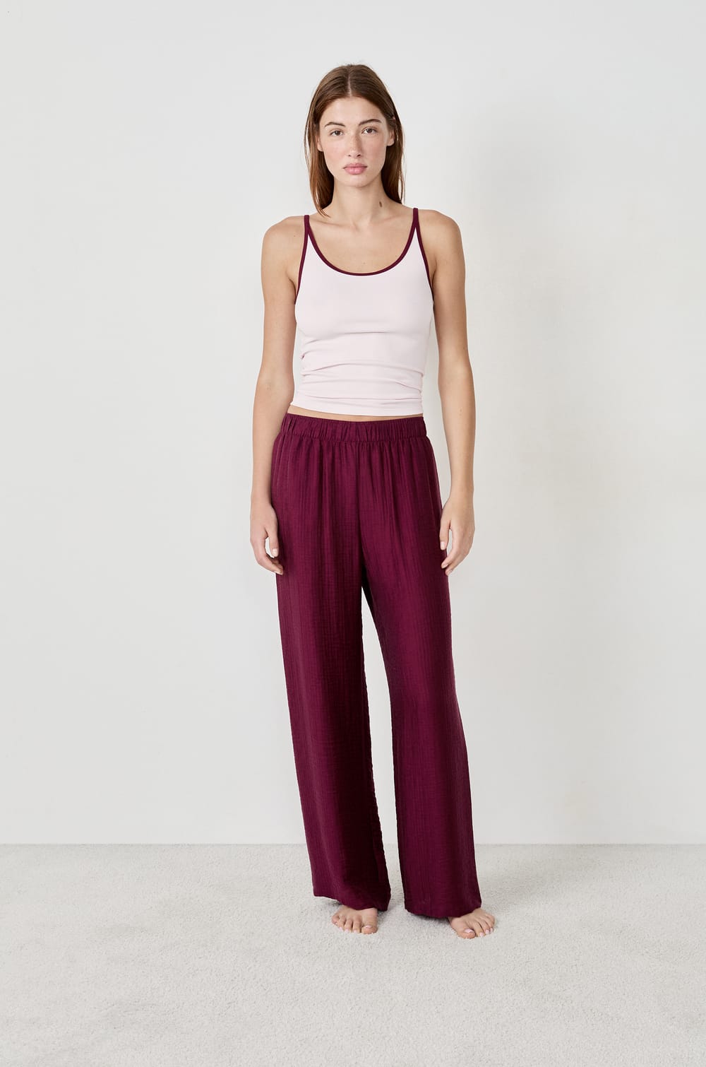 Pantalon de pyjama;${refinementColor}