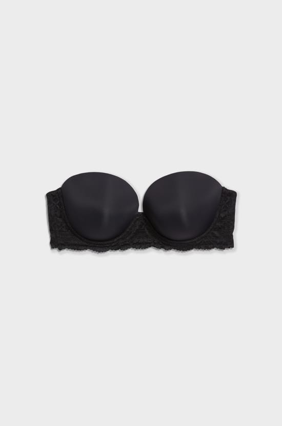 Lightly Lined Strapless Bra;${refinementColor}