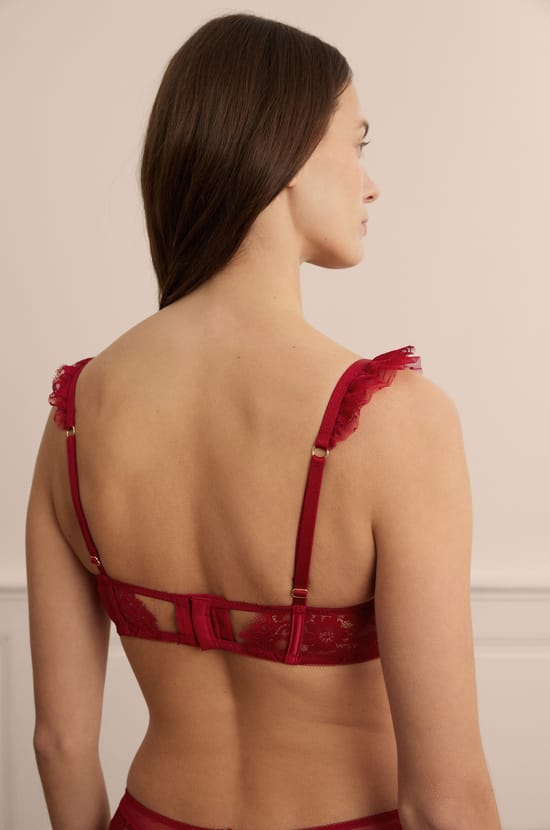 Bra N.9 - Lace Bustier Balconette;${refinementColor}
