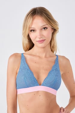 Lemonade Dolls x Etam Triangle Bralette;${refinementColor}