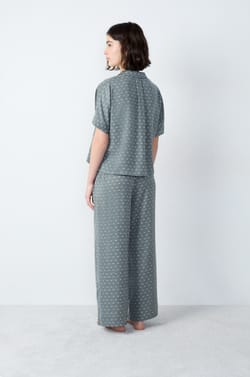 Short-Sleeved Pyjama Shirt;${refinementColor}