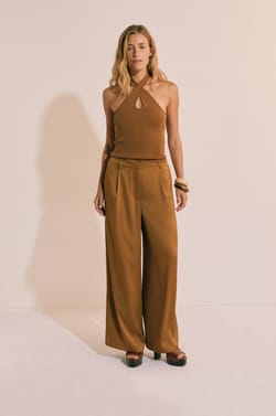 Top sans manches col crois&eacute;;${refinementColor}