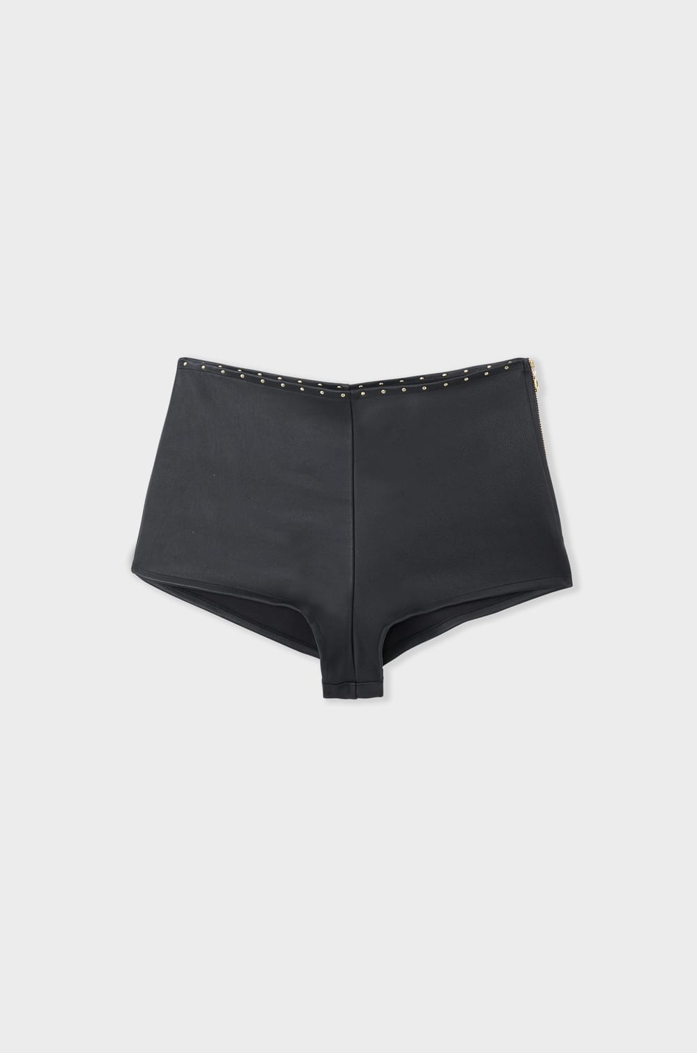 Sorty boyleg en cuir;${refinementColor}