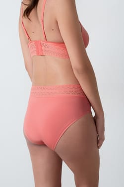 Culotte midi de maternité détails dentelle;${refinementColor}