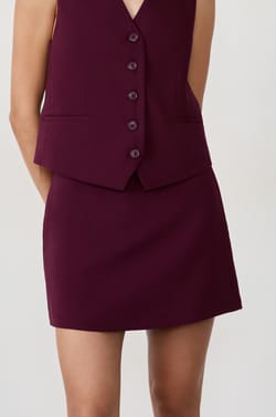 Gilet sans manches à boutons;${refinementColor}