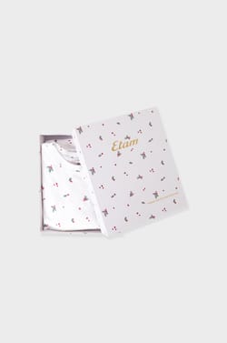 2-Piece Patterned Cotton Pajama Gift Set;${refinementColor}
