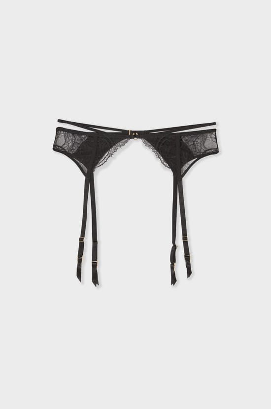 Porte-jarretelles en dentelle;${refinementColor}