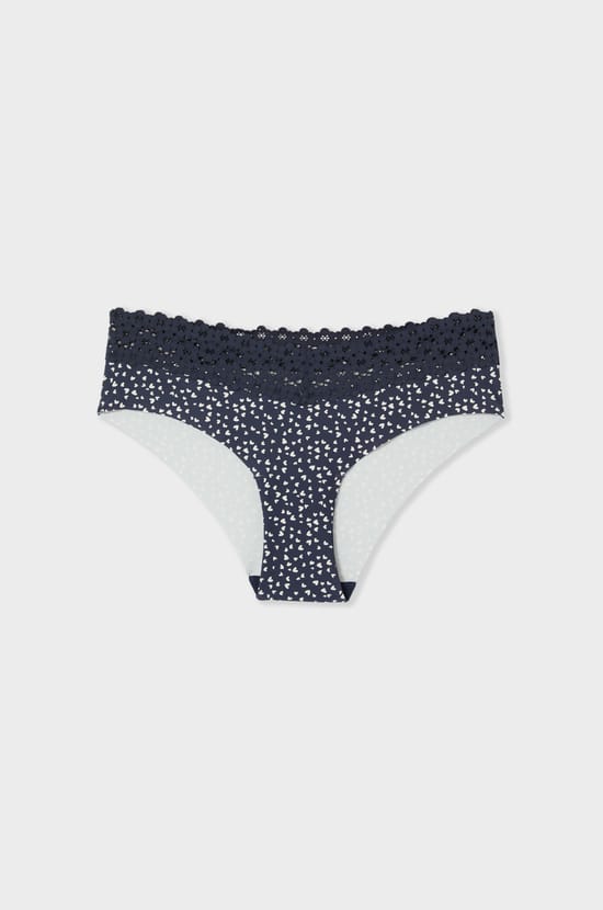 Hipster V-shape en microfibre;${refinementColor}