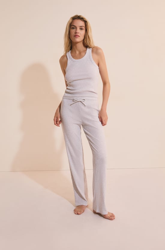 Pantalon de pyjama avec coton;${refinementColor}