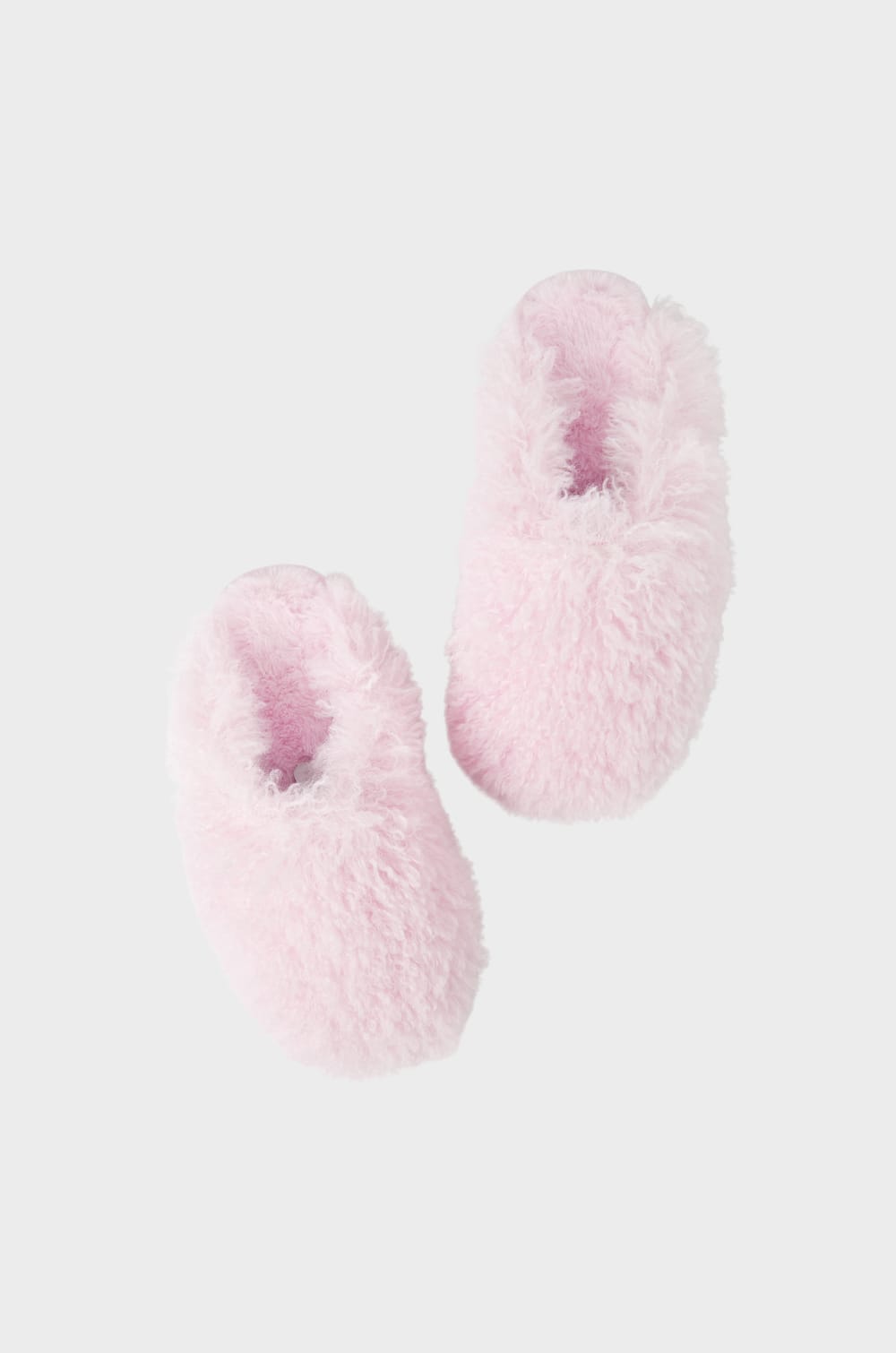 Chaussons mules avec fausse fourrure;${refinementColor}