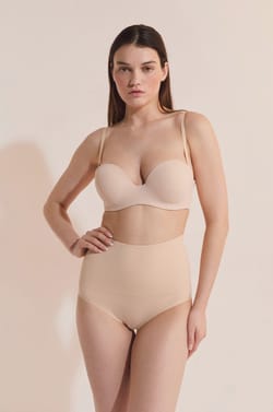 High-Waist Shaping Brief - Medium Support;${refinementColor}
