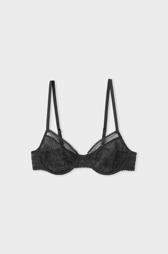 Soutien-gorge en dentelle avec bijou dor&eacute;;${refinementColor}