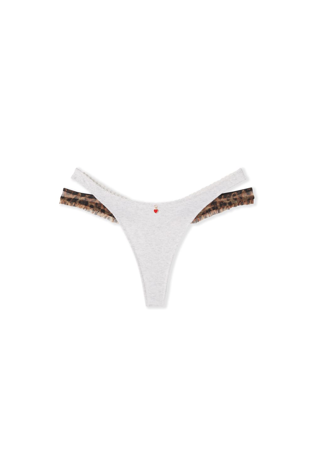 Satin Thong With Charm;${refinementColor}