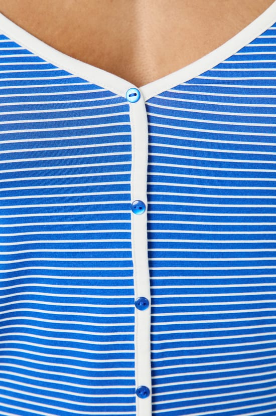 Striped Pyjama Tank Top;${refinementColor}