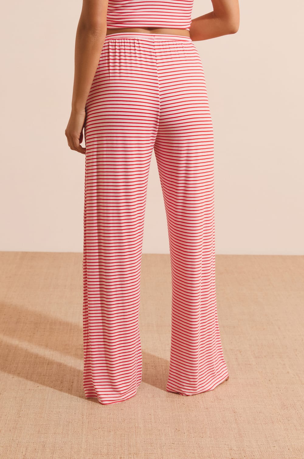 Pantalon de pyjama &agrave; rayures;${refinementColor}