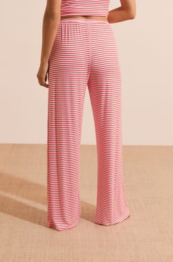 Pantalon de pyjama &agrave; rayures;${refinementColor}
