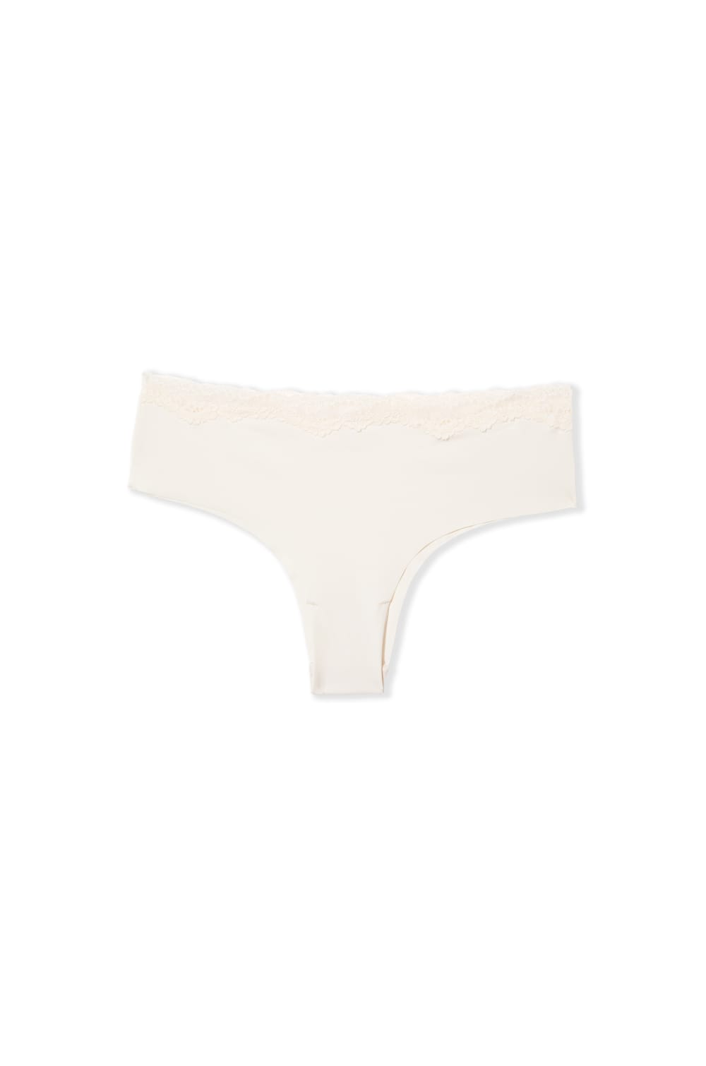 Braga brasile&ntilde;a de microfibra con detalles de encaje;${refinementColor}