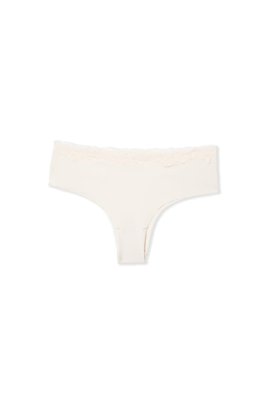 Braga brasile&ntilde;a de microfibra con detalles de encaje;${refinementColor}